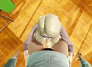 young with cursed bra got fucked hentai in uni l 3d animation, big ass and tits bent over