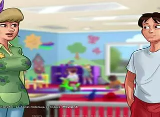 summertime saga exhausted giving her milk episode 1 86