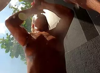 watch homemade shower sex with fingering and cumshot