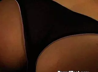 Betrayed cargo gets ass spanked in thongs.