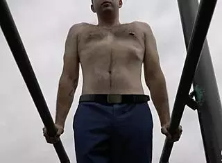 Men In Suits Gay Porn With Guy Next Door Stripping And Boxing Naked!