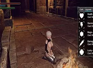 Shaved Asian Girl in Dungeon