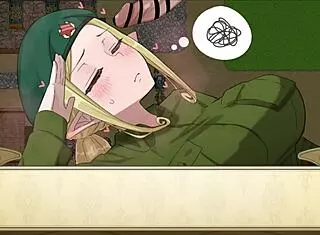 Lethargic Angel Engages In Public Sexual Activities In Hentai Game