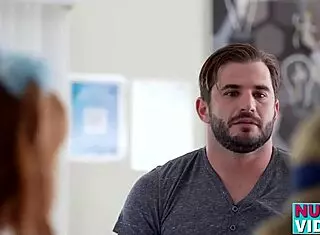 Wow! Cum Swapping Stepsisters Haley Spades, Madi Collins, and Nadia Noja Take Double Doses!