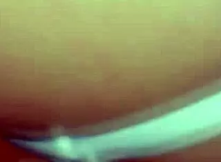 Latina Milf's Big Ass Gets Cum On Watching Porn