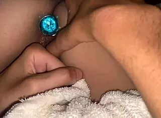 Cute Chick With Small Tits Uses Toys And Buttplug