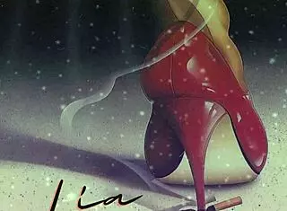 Red-haired vintage babe indulges in self-anal pleasure using leather gloves in retro scene