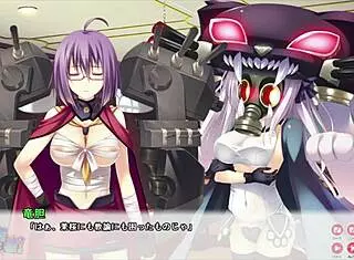 Pretty Girl's Funny Boobs Moment In Game Battle