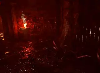 let's play a bdsm sex game with the devil monster