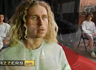 I can't resist, Angela White devours every hungry cock in the room!