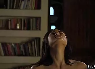 Hairy Journalist Tied Up And Bound In Submission, Whipped Roughly As Slave In BDSM Pain And Fucking.