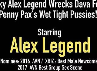 Watch Alex Legend wreck Dava Foxx so lucky!