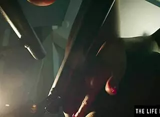 sexy latina rides fingers to orgasm