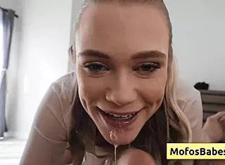 Busty Blonde Teen Chloe Rose Meets Charles Dera