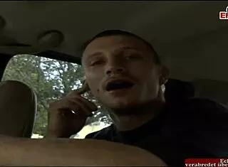 Skinny brunette 18yo teen 18+ gets a cumshot on her shaved pussy