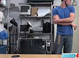 Cute stud's asshole destroyed by big black cock 😈