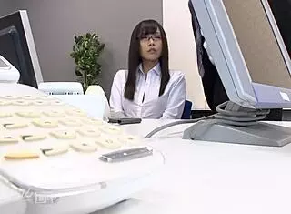 new employee feels excited with big tits