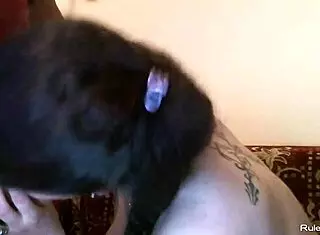 Brunette Girlfriend Sucking Dick on Webcam! Teen Craves Facial from Friend's Cock!