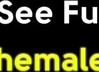 Shemale gets caught by two police officers.