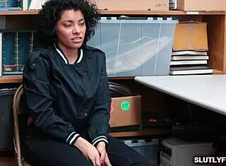 foxy maya morena wanted to suck hard manhood in the shop