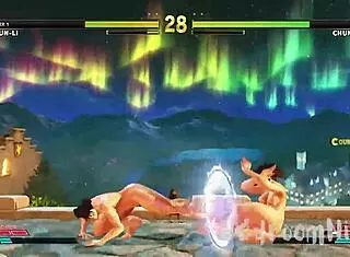 Chun Li Naked Nude In Street Fighter Game With Big Tits And Pussy