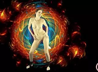 My sweet dances to asian music with buttplug in ass