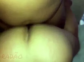 enjoying the hairy black body with big ass and tits