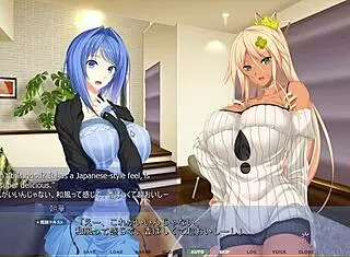 In Akumeru Family Asaka Route Part 3, explore licking and rimming big tits