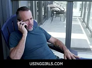 teen visits stepdad for free use fun