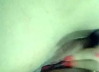 wife gets caught masturbating in the living room while watching portuguese porn