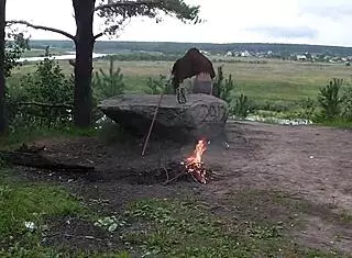 Amateurs Explore Outdoor Adventures in Stone Age Version 4