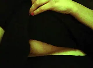 i'm playing with my huge tits right here in the office at work