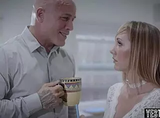 Yo, office harassment turns steamy with this hot blonde MILF bent over!