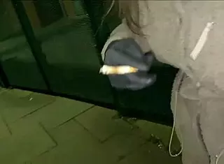 Mature Girlfriend Forgets Objects In Wet Pussy Outdoors.