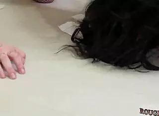 Heather Silk experiences BDSM with a brunette teen in rough sex that leads to squirting