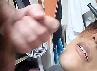 Wow, Receiving My Dose of Cum from Monster Cock Blowjob and Facial!