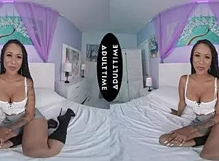 Hot stacked cali sweets titty fucks david lee then rides rough