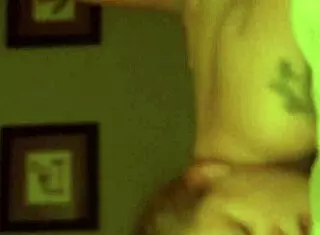 Wife gives quickie blowjob before bed