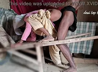 Desi step sister enjoys dirty hindi sex talk