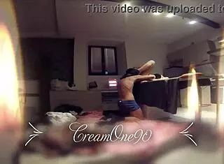 licking slowly till she squirts inside his mouth