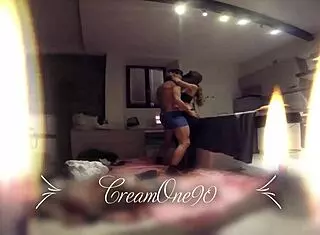 licking slowly till she squirts inside his mouth