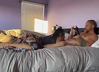 Intense POV throat action with green-eyed Asian Sukisukigirl