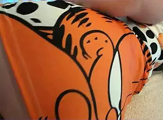 Chubby stepsister relaxes in bedroom with couple