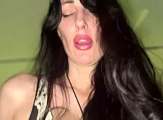 Hot MILF In Lingerie Rides Cock POV, Reaching Intense Orgasm With Brunette Amateurs!