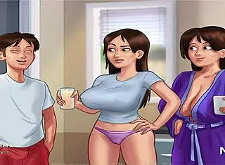 summertimesaga - getting fucked in the barn with creampie fun 😏