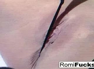 hey romi rain, why stuff panties in pussy and lick them?