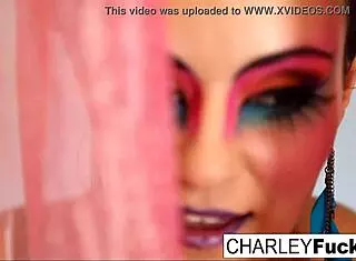 charley teases you with her big tits and ass