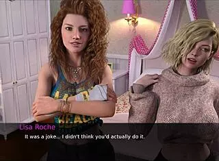 Erotic game in nursing back to pleasure