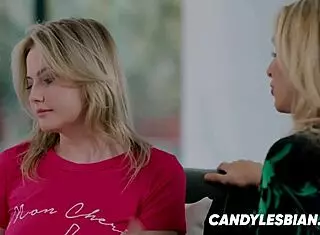 I'm the busty step mom, fuckin' my young 18+ lesbian step daughter, oh god