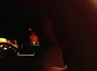 Amateur sucking big black cock in hotel